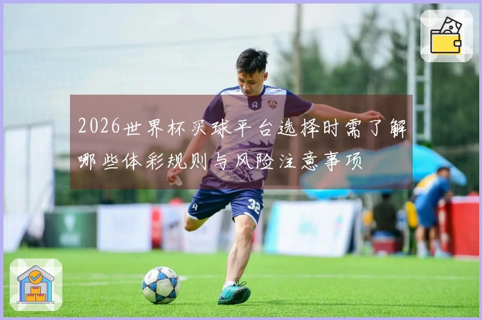2026世界杯买球平台选择时需了解哪些体彩规则与风险注意事项