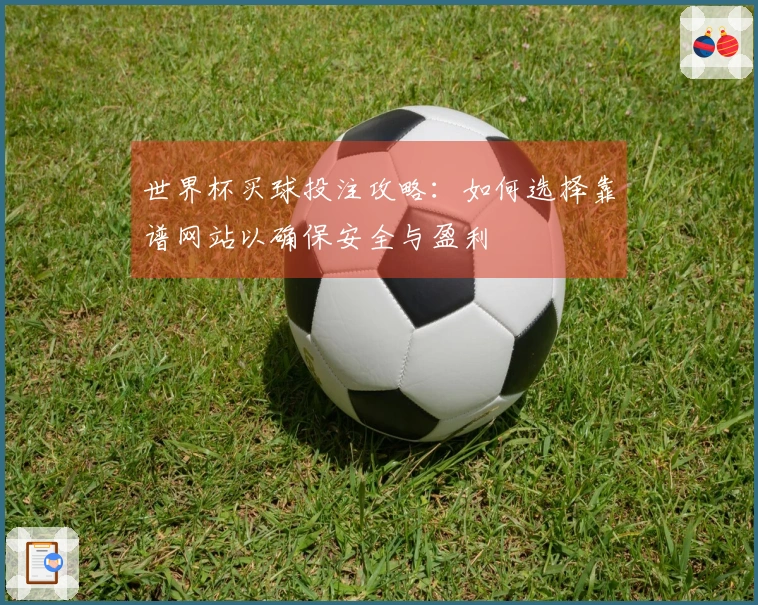 世界杯买球投注攻略:如何选择靠谱网站以确保安全与盈利